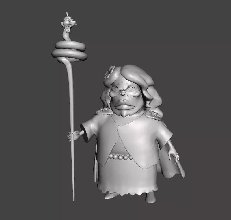 Gloriosa Elder Nyon 3D Model