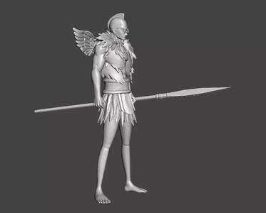 Kamakiri 3D Model