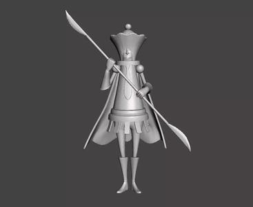 Queen Soldiers Homies 3D Model