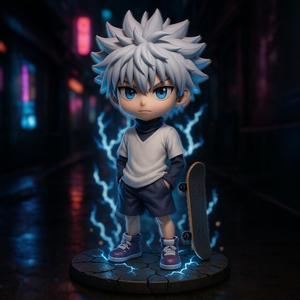 Killua Zoldyck Chibi Diorama – Hunter x Hunter