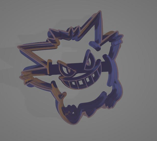 Gengar Cookie cutter