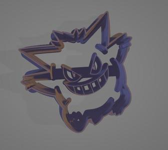 Gengar Cookie cutter
