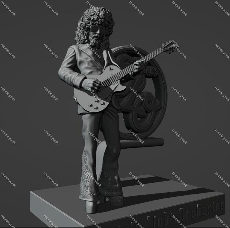 Jeff Lynne's ELO 3D Print