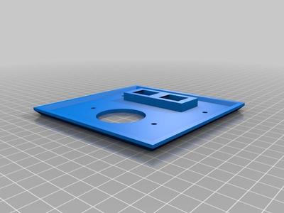Wall plate, keystones and 240V / 20A plug
