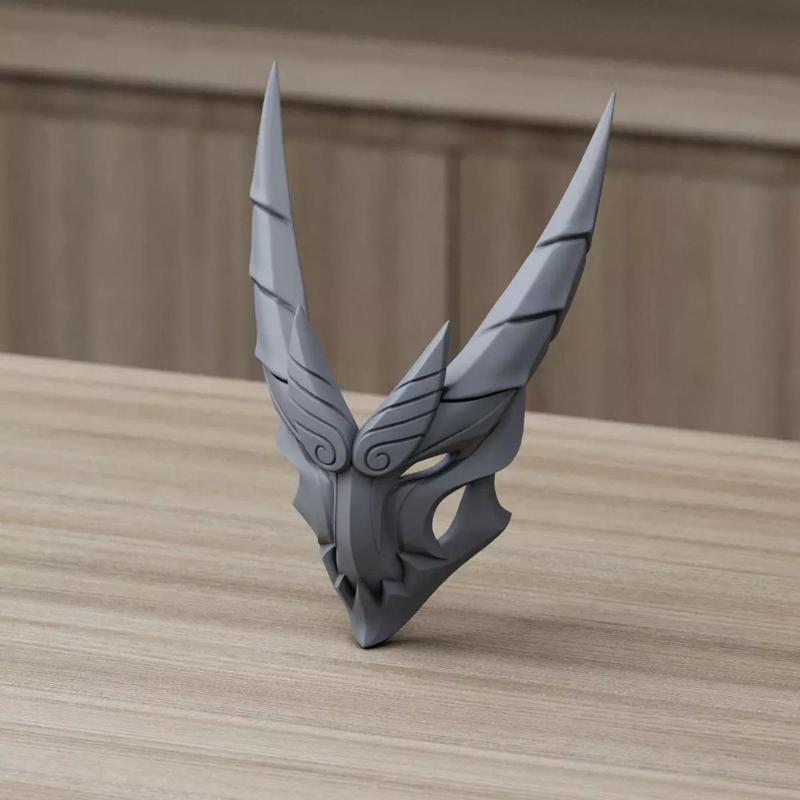 Blood Moon Yasuo Cosplay Mask