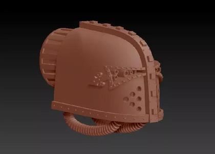 Giant War walker classic head print model