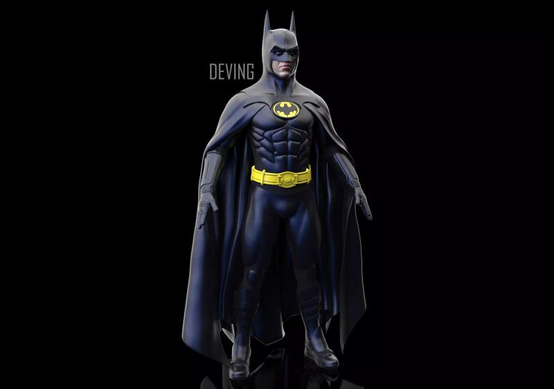 BATMAN 1989 SUIT 3D Printable files for cosplay