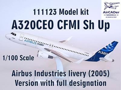 111123 Model kit Airbus A320CEO CFMI Sh Up