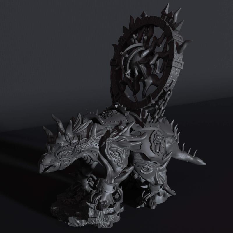 Vortex Spawn Of Chaos Psi Beast Tank | Wargame Proxy