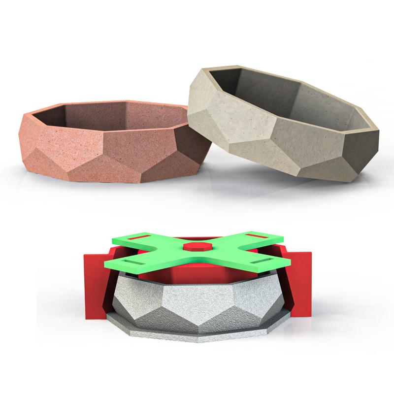 candle holder for silicone mold