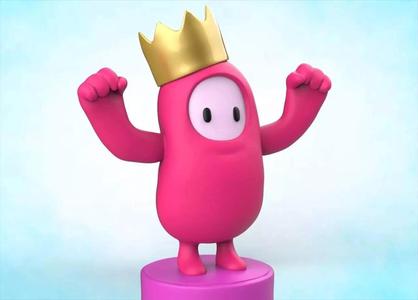 Fall Guys x 2 Fan Art 3D Model Figure - 1 part
