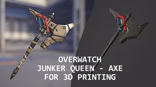 Overwatch - Junker Queen - Axe