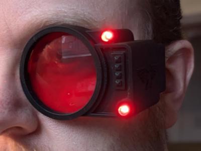 Cybernetic Eye Implant for Cosplay