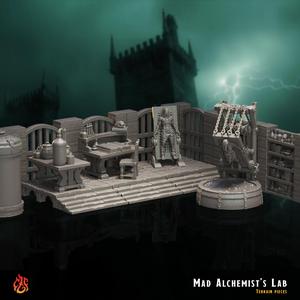 Mad Alchemist’s Lab Scenery Pieces