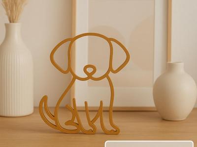 Lineart Hund - Welpe / Outline Puppy