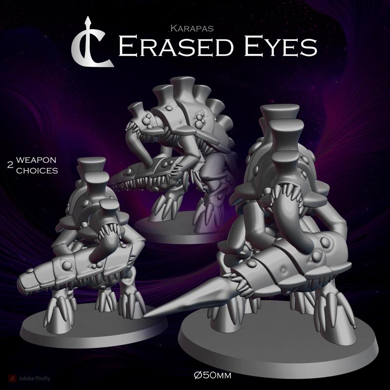 Erased Eyes  -  Presupported