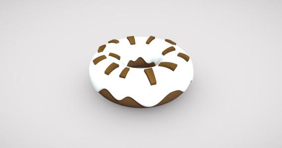 Chocolate Cake Doughnut