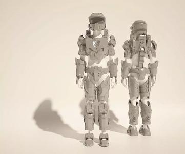 Custom Master Chief Halo4 cosplay style costume files for 3d pri