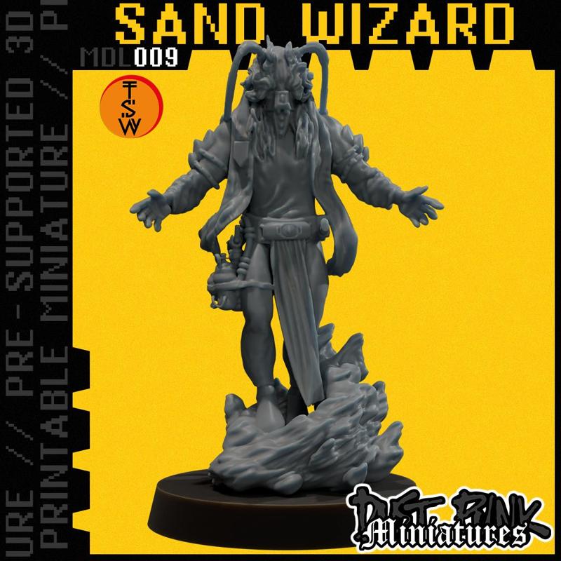 MDL009  SAND WIZARD [PRE-SUPPORTED]