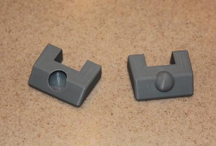Neck block for Dalek NSD, with or without ball bearing sphere