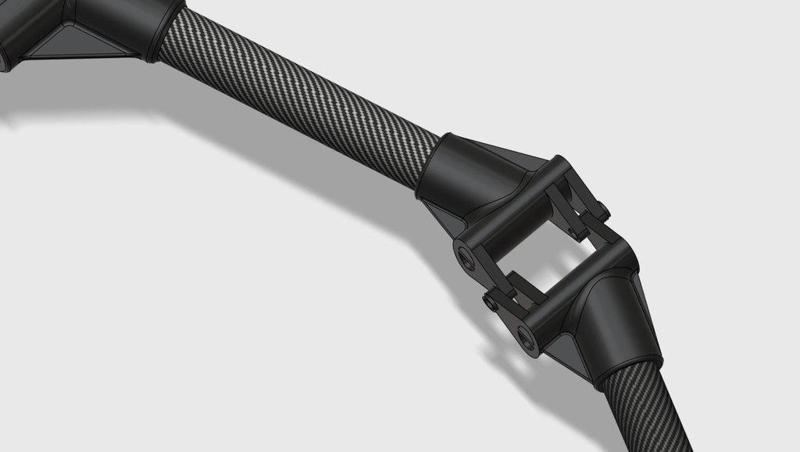 DJI Inspire 1 Style Landing Gear clamp (NOT COMPATIBLE WITH ORIGINAL) 