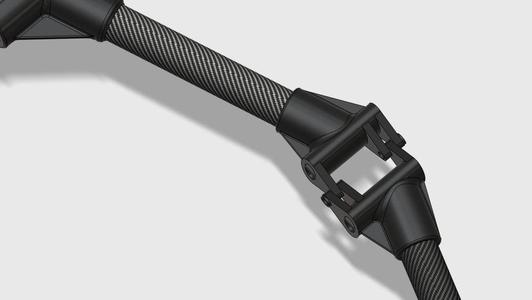 DJI Inspire 1 Style Landing Gear clamp (NOT COMPATIBLE WITH ORIGINAL) 