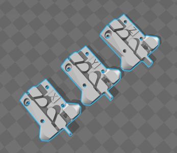 OPTICAL ENDSTOP MOUNTS FOR 2020 extrusion Kossel