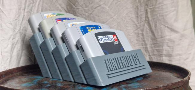 N64 Game Cartridge Holder