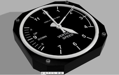V/S Wall Clock