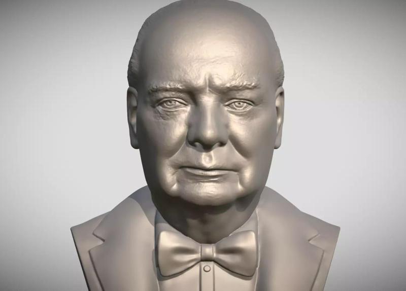 Winston Churchill bust
