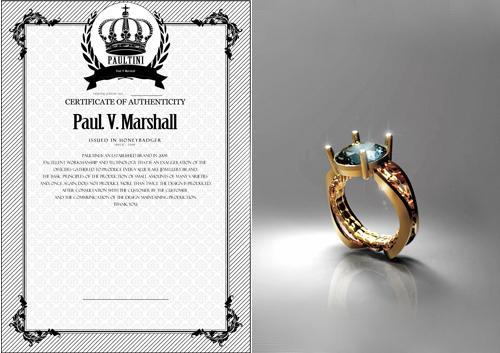 Solares : Prong setting (Ring) : Egyptian style