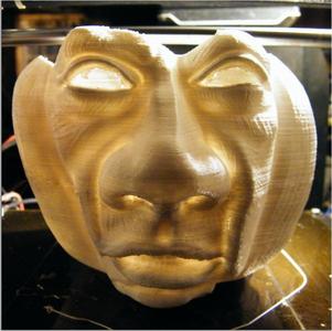 facial pumpkin