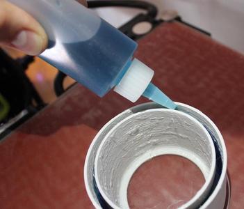 Can Chiller with paused addition of water