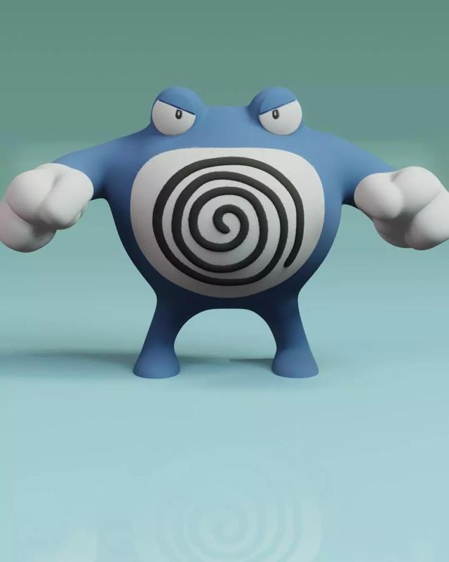 poliwrath pokemon fanart