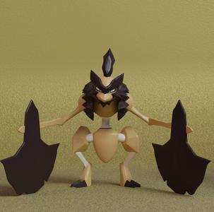 Pokemon - Kleavor with 2 poses