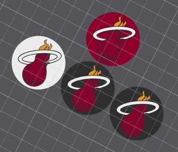 NBA - Miami Heat Tire Valve Stem Cap