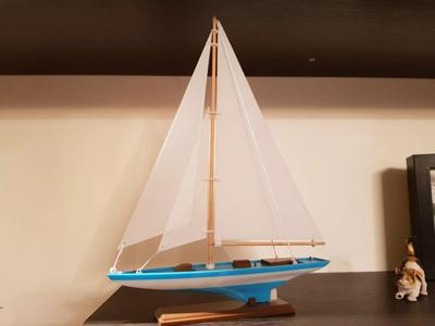 Sailing boat scale model