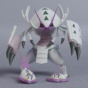Pokemon - Wimpod and Golisopod with 2 poses