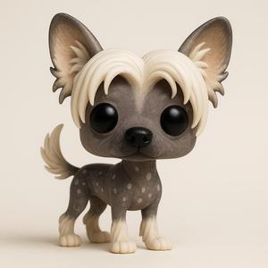 Funko Pop Cão de Crista Chinês