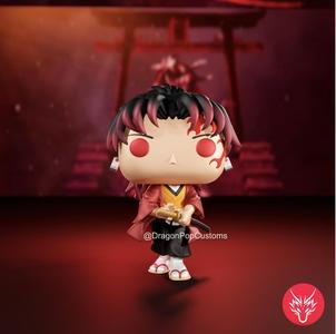 Yoriichi Kimetsu No Yaiba Demon Slayer Custom Funko Pop