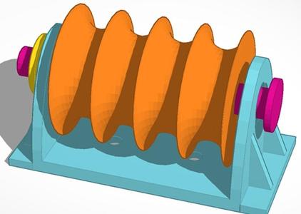 4x Groove Filament Pulley