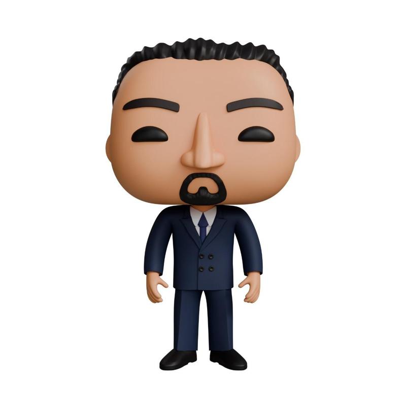 Funko pop man in suit