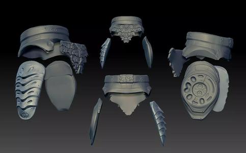 predator 2 inspired lower armour