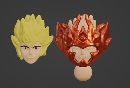 CUSTOM HEAD Enatsu Flame SAINT SEIYA