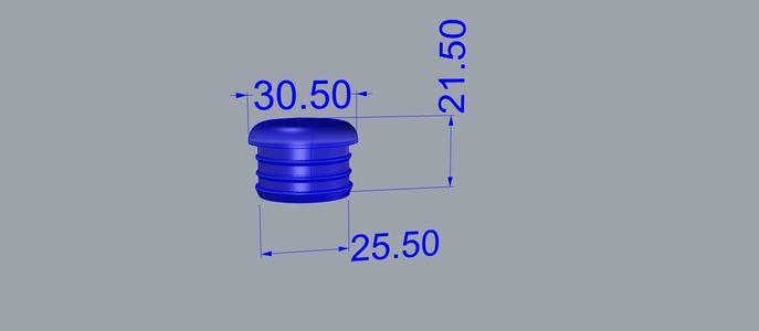 chair leg plug