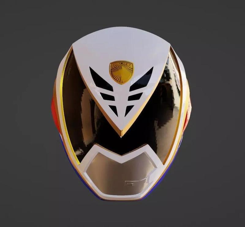 Power Rangers SPD Omega Ranger Deka Break helmet
