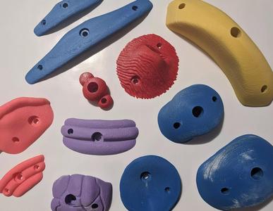 Star Pack Climbing Holds