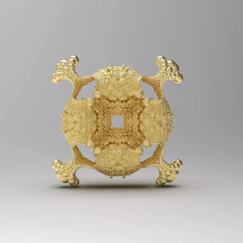 Fractal Kleinian - 4 fold