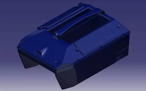 RC Bait Boat V1 for Carpfishing 3D Model Print