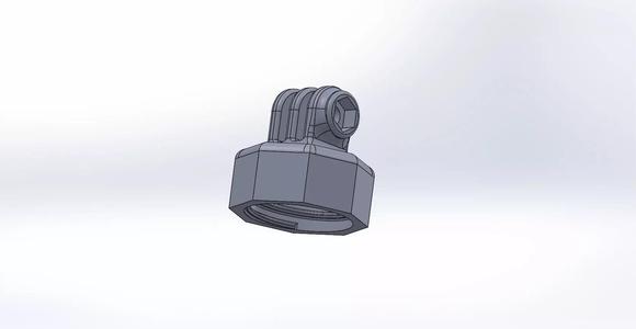 Steady Cam Floating handle  bottle cap for action camera GoPro
